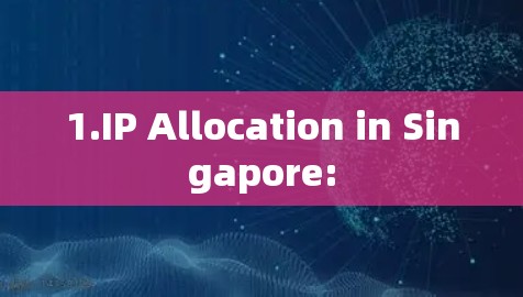 1.IP Allocation in Singapore: 1.IP Allocation in Singapore: