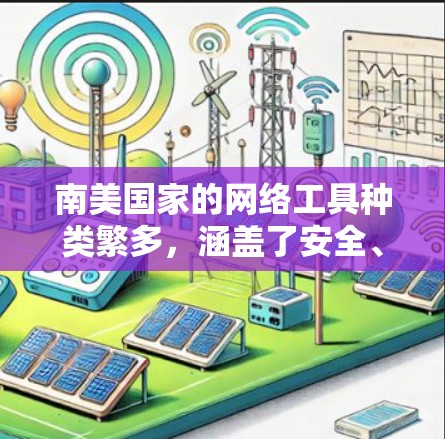 南美国家的网络工具种类繁多,涵盖了安全、监控、管理等多个方面。以下是一些常见的网络工具和软件在南美国家的使用情况 南美国家的网络工具种类繁多,涵盖了安全、监控、管理等多个方面。以下是一些常见的网络工具和软件在南美国家的使用情况